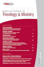McMaster Journal of Theology and Ministry: Volume 9
