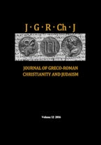 Journal of Greco-Roman Christianity and Judaism, Volume 12