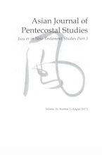 Asian Journal of Pentecostal Studies, Volume 20, Number 2