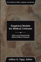 Empirical Models for Biblical Criticism