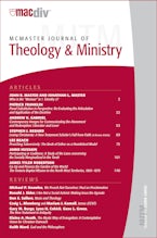 McMaster Journal of Theology and Ministry: Volume 10