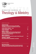 McMaster Journal of Theology and Ministry: Volume 23, 2021–2022